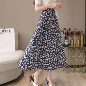 플라워 롱스커트