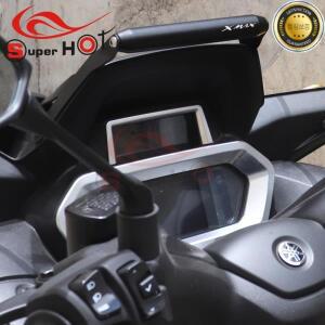 YAMAHA XMAX300 2023 300 250 오토바이 액세서리 휴대폰 내비게이션 스탠드 핸들 익스텐션 로드