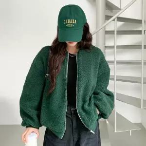 [하프클럽/다잇템]여자 뽀글이 오버루즈핏 집업 FW 점퍼 자켓