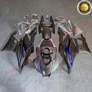 야마하 YZFR3 R25 2019 2020 카본 파이버 페어링 키트 R3 19-24 오토바이 차체 부품 풀 세트