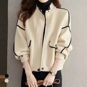 KARRA (77까지)아웃라인소프트하이넥자켓_A5W0653