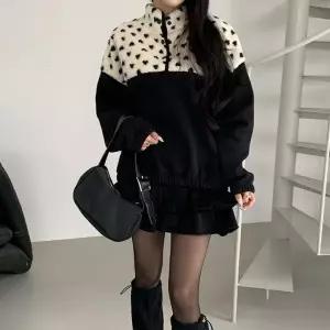 [다잇템] 여자 FW 오버루즈핏 상의 덤블 롱슬리브 맨투맨_23961730_588872