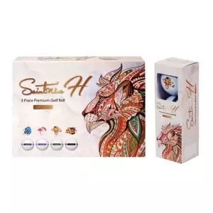 세인트나인 H 퍼팅라인 3피스 프리미엄 골프볼 12구 1더즌