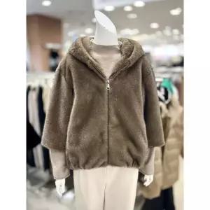 소고 세이브존01 인조 퍼 후드 재킷 AK4WA14_BR