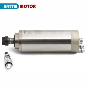 EU 재고 있음 ER20 수냉식 스핀들 키트, 2.2kw 인버터, 80mm 브래킷, 75w 워터 펌프