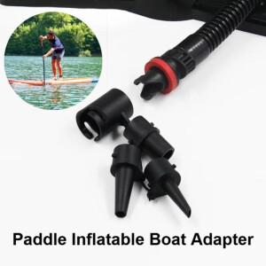 패들 풍선 보트 어댑터 Sup 펌프 노즐 변환기 공기 연 밸브 표준 Schrader 보드 부착워터