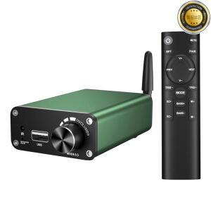 A75T Bluetooth 오디오 증폭기 TPA3116 스테레오 2.0 채널 클래스 D 홈 시어터 200W 전력 디지털