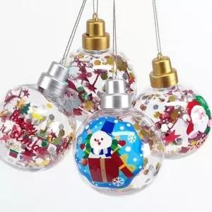 ( )세주 크리스마스 라이트 오너먼트 사천 1박스 12개 용품 트리장식 불빛오너먼트 데코 크리스마스