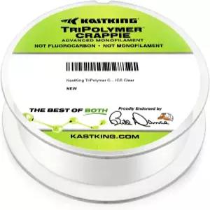 캐스트킹 트라이폴리머 크래피 고급 모노필라멘트 낚싯줄 고강도 초매끄러움 저조도 굴절 트라이 압출 모노