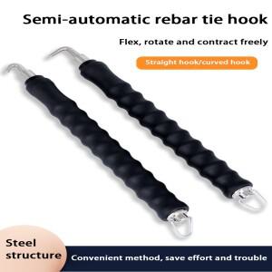 철근 바인딩 후크, 반자동 스트레이트 드로우 와이어