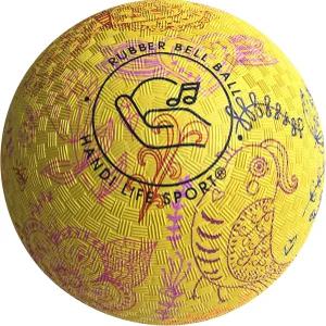 핸디 라이프 스포츠 리틀 버터플라이 벨 볼 풍선 고무와 촉각 그립이 있는 가벼운 청각 테라피