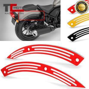 혼다 용 CMX500 Rebel 2017-2020 리어 펜더 실드 머드 가드 사이드 커버 트림 플레이트 페어링 액세서리