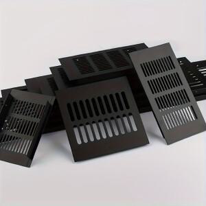 폭80mm 환기 그릴 알루미늄 합금 통기성 메쉬 길이 150-500mm 캐비닛 에어 벤트 홀 커버 하드웨어