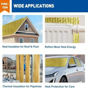자동차 방음 매트, 열 소음 차단 데드닝 후드 폐쇄 셀 폼 액세서리, 500x800mm, 2mm, 1-3 개