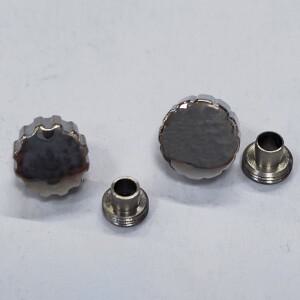 오메가 씨마스터 시계 크라운 교체 부품 키트, 금속 나사, 튜브 액세서리 포함, 6.5mm, 7.0mm