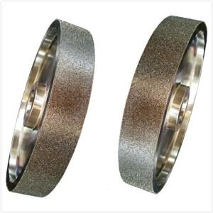 전기도금 코팅 다이아몬드 그라인딩 숫돌 휠 액세서리, 텅스텐 타일 유리용 디스크 금속 직경 6 인치 두께