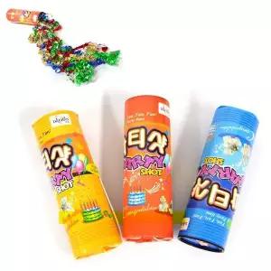 [에이치플러스몰]해피파티 웨딩 팡팡 폭죽 (3개입) 결혼식 파티 피날레 장식