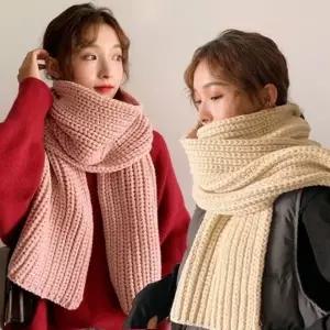 엠로트 남자 여자 겨울 커플 선물 털 목도리 머플러 보송보송 두툼한 두깨 여성 방한 넥워머 용품 퍼 퍼