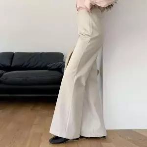 [하프클럽/]여성용 세미 부츠컷 오피스 슬랙스