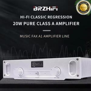 BRZHIFI 참조 음악 팩스 A1 라인 20W 순수 클래스 전력 증폭기 가정용 Hifi 발열 레벨