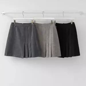 [하프클럽/]여성 귀여운 FW 아코디언 쁘띠 치마 데이트룩