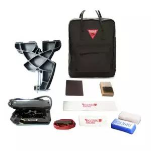 스키 왁싱 키트 스노우보드 트리밍 고급 엣지 다리미 정비 왁스+엣지 트리밍+벤치 바이스