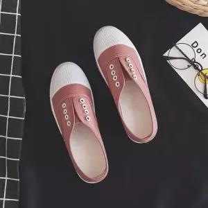 여성 뮬 디자인 골드장식 세련 블로퍼 MU2927 버스 스니커즈 조깅화 운동화 버스화 보드화 남성 운동화단화