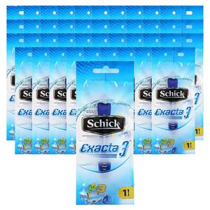 쉬크 이그젝타3 센서티브 휴대용 면도기 1입 x 40개 3중날 여행용 일회용