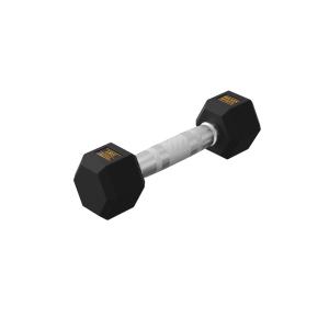 멜킨 육각 덤벨 고급 고무 아령 1kg