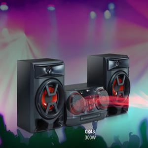 (LG전자)고출력 미니오디오 블루투스스피커 가정용 업소 매장용 HI FI 오디오 USB재생/mnu7