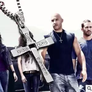 실버 십자가 목걸이 다이아몬드 펜던트 패션 기념 선물 쥬얼리 팬던트 빈디젤 기독교 크리스찬 천주교 예수 성당 교회 종교 크로스 악세사리 주얼리 체인 남자