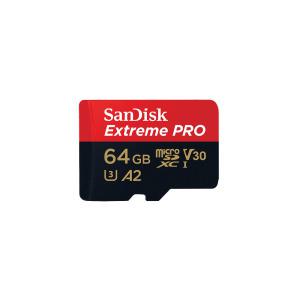 샌디스크 MicroSDXC Class10 EXTREME Pro 64G SQXCU 4K 마이크로SD카드 메모리카드 블랙박스 홈카메라 액션캠 휴대폰 口