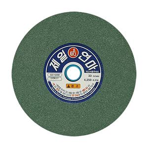 제일연마 연마석 GC석 6인치 탁상그라인더날 칼갈이 숫돌