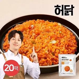 [허닭]닭가슴살 깍두기 곤약볶음밥 250g 20팩