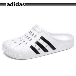 [아디다스] 아딜렛 클로그 슬리퍼 화이트  FY8970