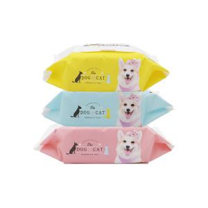 위생대장 도그앤캣 고급 애견물티슈 100매X3개(랜덤) /캡형/동물의약외품허가/강아지물티슈/바디티슈