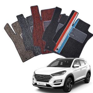 나노와이어 올뉴 투싼 카매트 신개념 코일매트  앞자리+뒷자리 세트구성