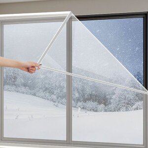 [ETN]초강력 초간단 벨크로 방풍 비닐 100X150 찍찍이 창문 외풍 차단 간편 설치