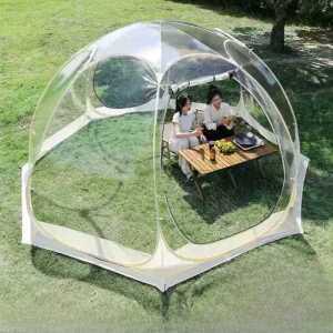투명 텐트 비닐 바람막이 이글루 쉘터 방수 천막 옥상