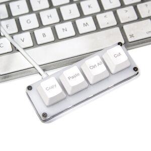 기계식 USB 보조키보드 한손 키패드 편집 메크로 자동 단축 오토 프로그래밍