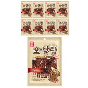 한진식품 오달링 버터구이 오다리 33g 9개