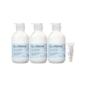 일리윤 세라마이드 아토 로션  564ml, 3개 + 증정 ( 무향 핸드크림 30ml, 1개 )