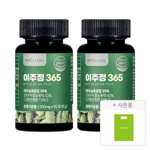 홀라이프 여주정 365, 90정, 2개 + [증정품] 쇼핑백, 1개