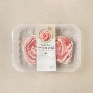 [냉동] 국내산 꽃 삼겹살 (600g)