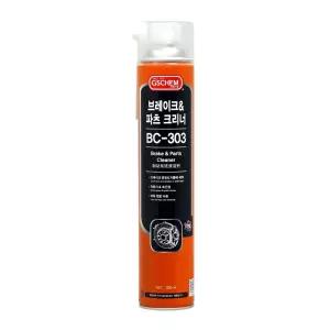 지에스켐 브레이크 파츠 크리너 700ml BC-303 엔진룸 오일 찌든때 저취 강력세정제
