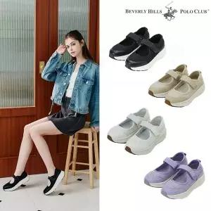 [비버리힐즈폴로클럽]비버리힐즈클럽 메리제인 메쉬 슬립온