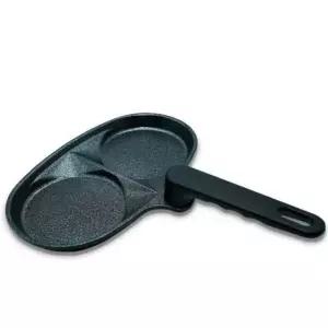 키친아트 에그팬 인덕션 후라이팬 팬케이크팬 2구 궁중팬 에그후라이팬 코팅