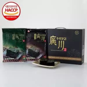 [수출하는김] 광천 우리맛김 파래전장김 20g x 10봉 선물세트