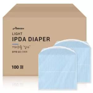 아몬스 강아지 기저귀 절약형 수컷 대형 100매 1박스