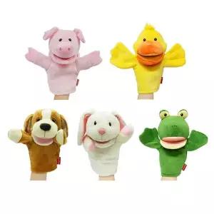 가축세트 2623 5종 말하는 손인형 매직캐슬